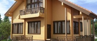 wooden roof of a wooden house