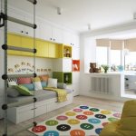 children&#39;s room with balcony