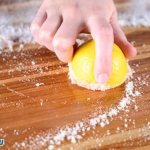 How to clean cutting boards for safe food preparation?