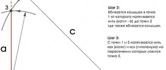 Finding points using the Pythagorean theorem