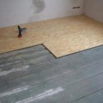 plywood underlay for wood floor