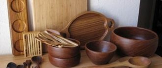 wooden utensils