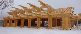 Shrinkage of a house made of laminated veneer lumber