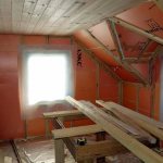 insulation of a wooden house from the inside