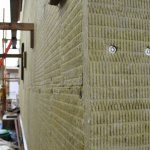 insulation of a timber house with mineral wool